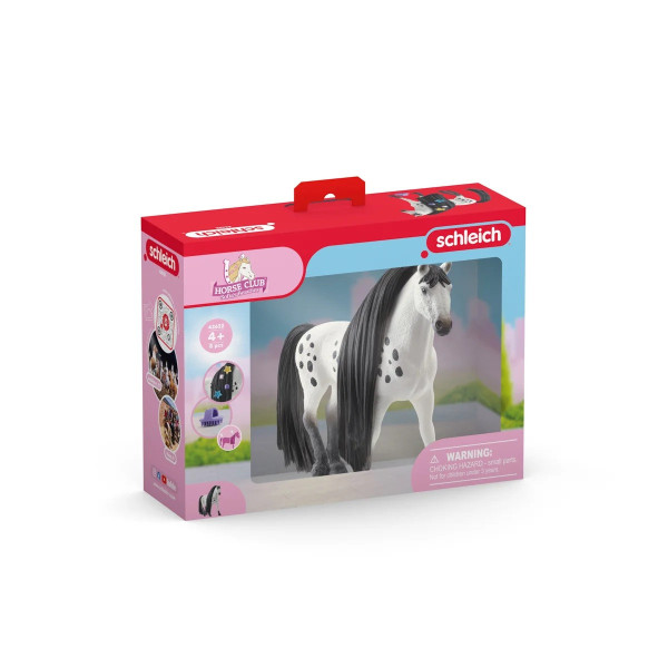 Schleich 42622 Výstavní knabstrupský hřebec