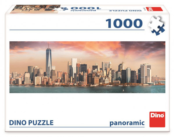 Dino Puzzle MANHATTAN ZA SOUMRAKU 1000 dílků panoramic