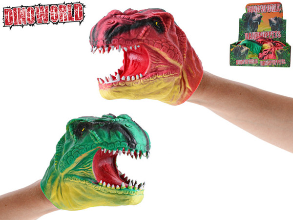 Dinoworld dinosaurus/maňásek 14cm 2barvy