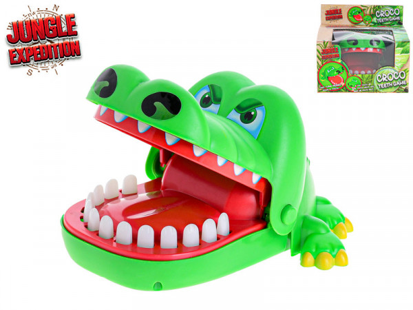 Jungle Expedition hra krokodýl 16cm v krabičce