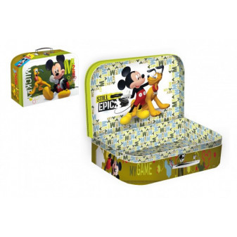 Kufřík/Kufr školní papírový Disney Mickey 35x23x10cm