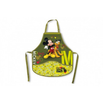 Dětská zástěra Disney Mickey s duhou velikost od 5 let v sáčku
