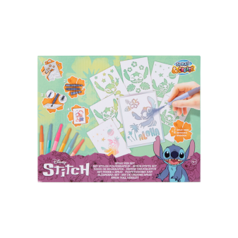 Velká sada malování s foukacími fixami Stitch
