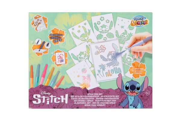 Velká sada malování s foukacími fixami Stitch