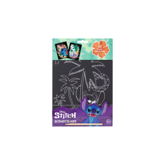 Vyškrabávací obrázky Stitch 2ks