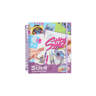 Kniha omalovánek a aktivit Stitch