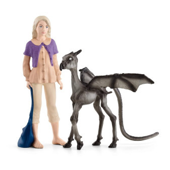 Schleich 42636 Harry Potter - Lenka Láskorádová a Testrál