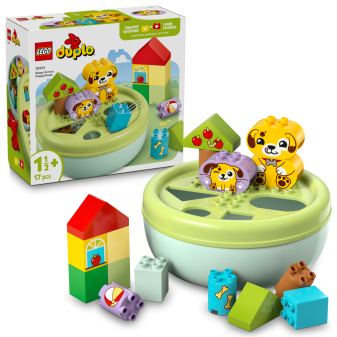 LEGO® DUPLO® 10441 Třídění tvarů: Domeček pro štěňátka
