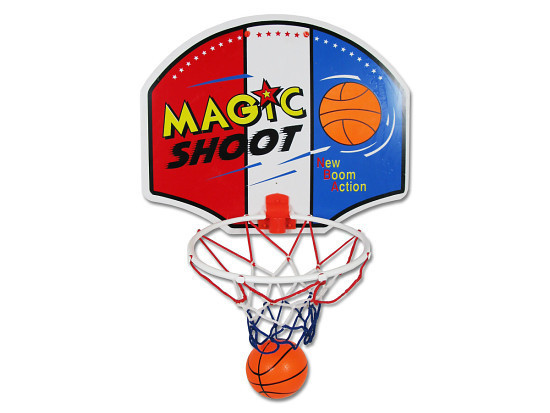 Hra basketbal s míčkem 40 cm basketbalový koš