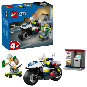 LEGO® City 60455 Honička na policejní motorce