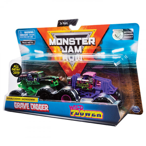 Spin Master Monster Jam sběratelská auta dvojbalení 1:64 různé druhy