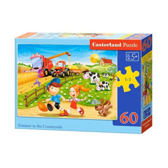 Castorland 6878 puzzle Léto na venkově 60 dílků