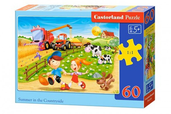 Castorland 6878 puzzle Léto na venkově 60 dílků