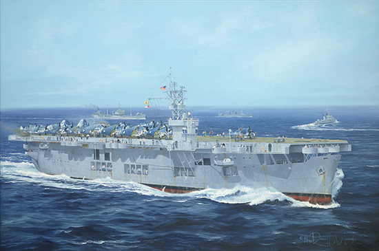 Trumpeter 05369 USS CVE-26 Sangamon 1:350