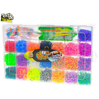 Toys&Trends sada pro pletení náramků z gumiček 5600ks v krabičce