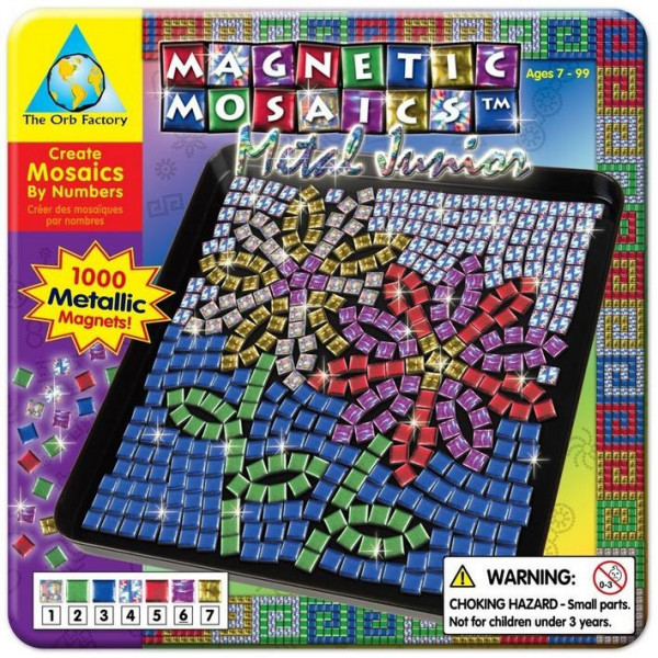 Mozaika magnetická kreativní 4 ks + 1000 dílků