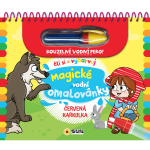 Čti a vybarvuj- Magické vodní pero - Červená Karkulka