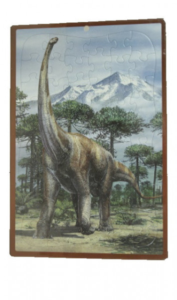 Puzzle 60 dílků dinosaurus 42 x 28 cm