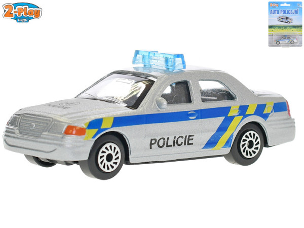 2-Play Traffic Auto policie CZ 8cm kov volný chod na kartě