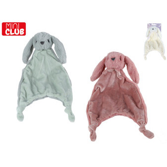 Mini Club zajíček usínáček plyšový 35,5cm 3barvy 0m+ na kartě