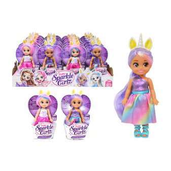 Zuru Sparkle Girlz Víla malá jednorožec v kornoutku