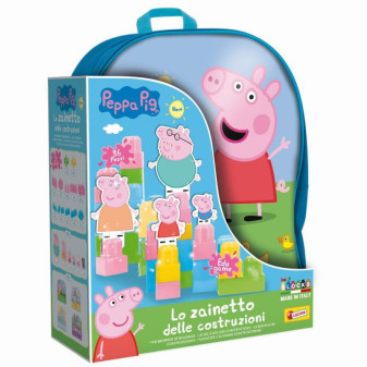 Lisciani Batoh dětský s kostkami Prasátko Peppa Peppa Pig