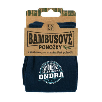 Albi Bambusové ponožky - Ondra vel. 39-46