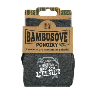 Albi Bambusové ponožky -Martin vel. 39-46