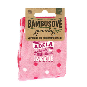 Albi Bambusové ponožky - Adéla vel. 37-42