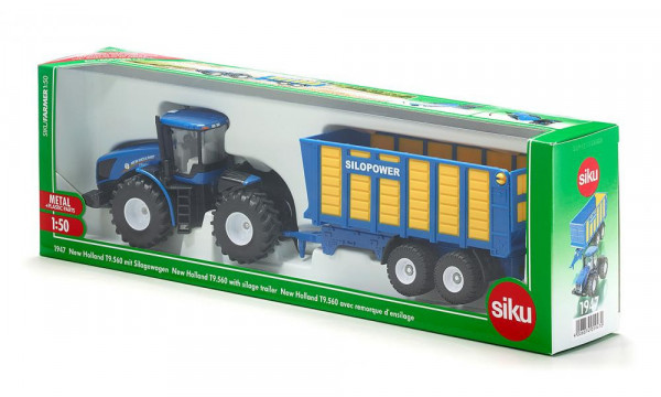 Siku 1947 New Holland s přívěsem 1 :50