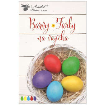 Anděl Barvy na vajíčka tablety, 5 ks v balení