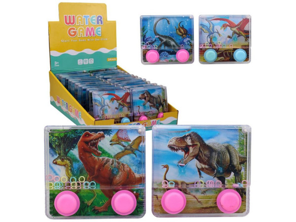 Vodní hra s motivy dinosaurů, 10,7 x 2 x 10 cm