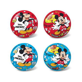 Star Míč Disney Mickey červený, modrý, 14 cm