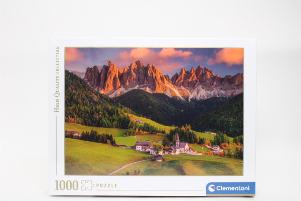 Clementoni 39743 puzzle 1000 dílků Kouzelné Dolomity