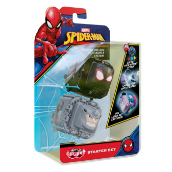 Sparkys BATTLE CUBES Spiderman - Miles Morales a Rhino