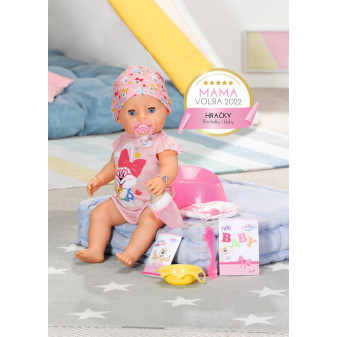 Zapf Creation BB Baby Born s kouzelným dudlíkem, holčička, 43 cm