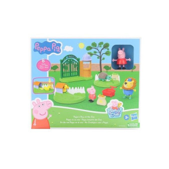 Hasbro PD Play-Doh Peppa Pig/Prasátko Peppa zážitky prasátka Peppy v ZOO F6431