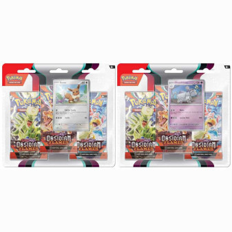 ADC Pokémon TCG: SV03 Obsidian Flames - 3 Blister Booster
