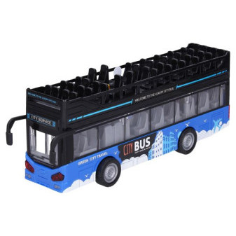 Autobus dvoupatrový vyhlídkový s efekty 28 cm