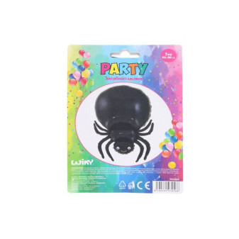 Balónek nafukovací - Pavouk černý 53x80 cm