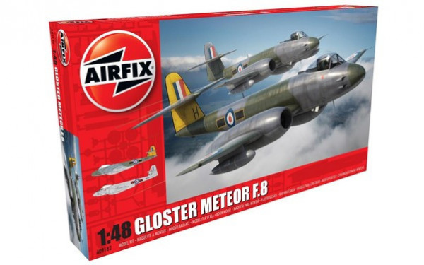 Airfix A09182 Classic Kit letadlo GLOSTER METEOR F.8  1:48