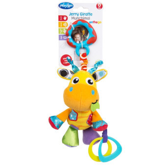 Playgro závěsná žirafa s kousátky