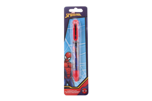 Barevné pero Spiderman 6 barev 14 cm