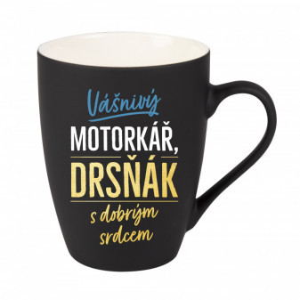 Albi Sametový hrnek - Vášnivý motorkář STH