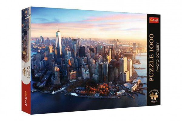 Trefl Puzzle Premium Plus - Photo Odyssey: Manhattan, New York 1000 dílků 68,3x48cm v krabici 40x27x6cm