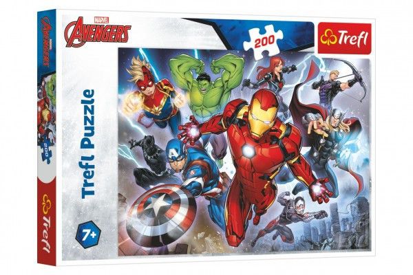 Trefl Puzzle 13260 Disney Avengers 200 dílků 48x34cm v krabici 33x23x4cm