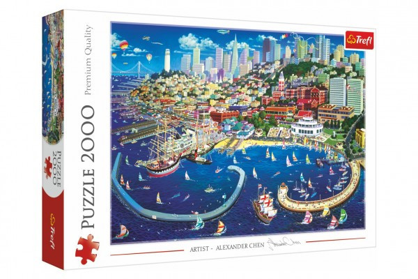 Trefl Puzzle Záliv v San Francisku 2000 dílků