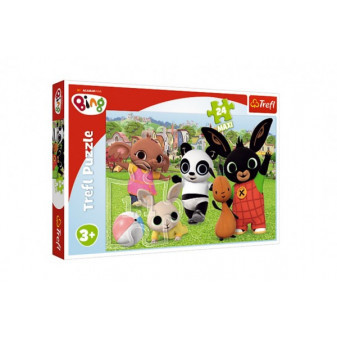 Trefl Puzzle Maxi 24 dílků Bing Bunny Zábava v parku