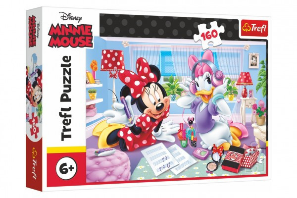 Trefl Puzzle 15373  Disney Minnie/Den s nejlepšími přáteli 160 dílků  v krabici