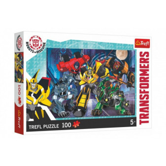 Trefl Puzzle 16315 Tým Autobotů/Transformers Robots in Disguise 100 dílků  v krabici